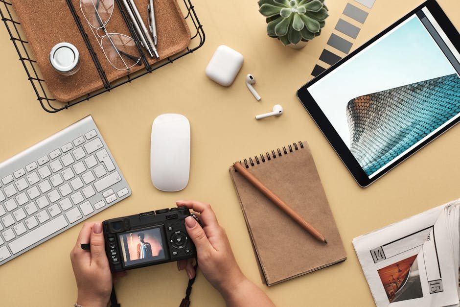Designerische Arbeit an einer Website im Team